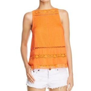 {NWT} Free People • Lace Peplum Top